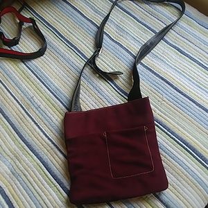 Ellington burgundy shoulder bag